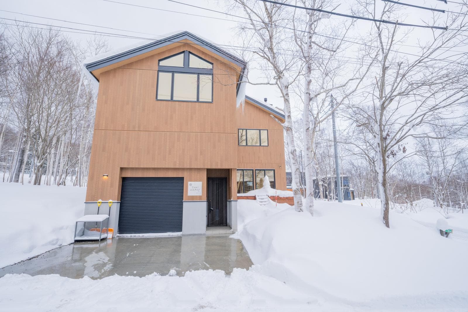 Heated driveway