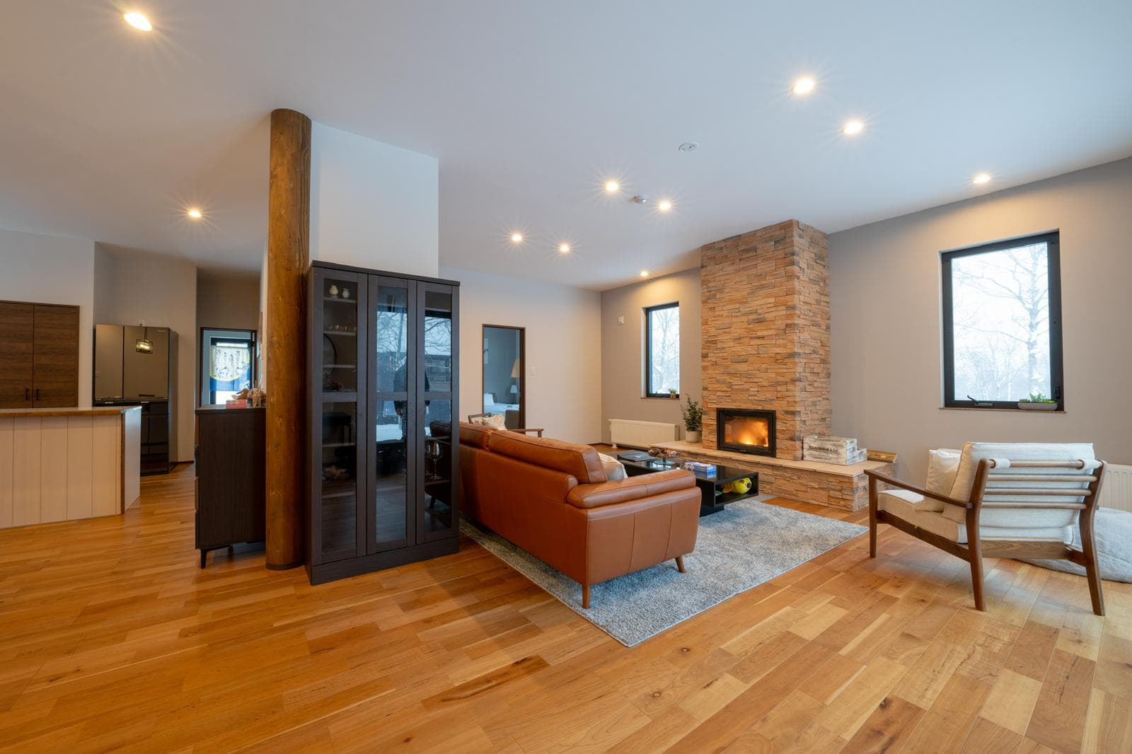 Downstairs living